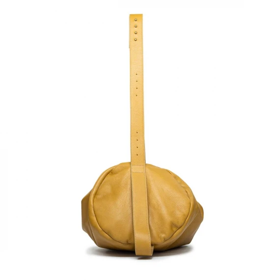 borsa LORICA in pelle orzo