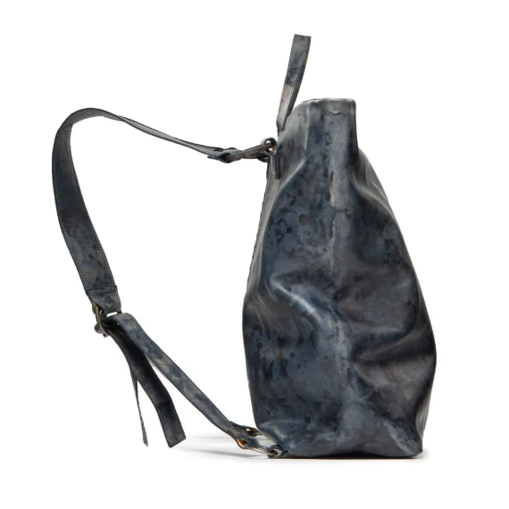 zaino SHEILD in pelle blu