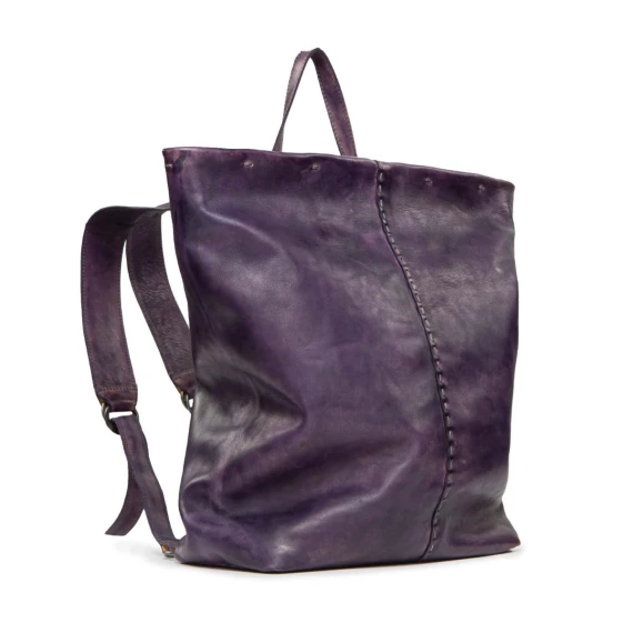zaino SHEILD in pelle viola