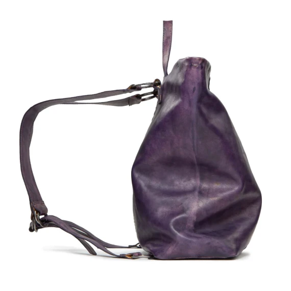 zaino SHEILD in pelle viola