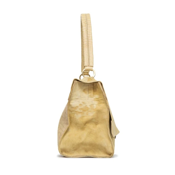 cartella SHOULDER in pelle sabbia