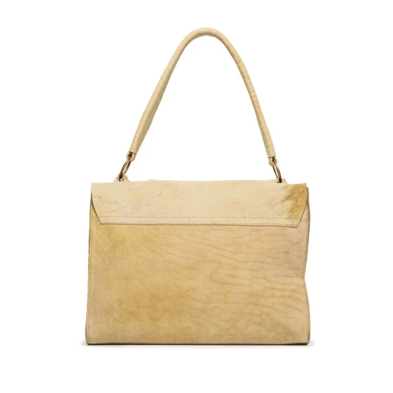 cartella SHOULDER in pelle sabbia