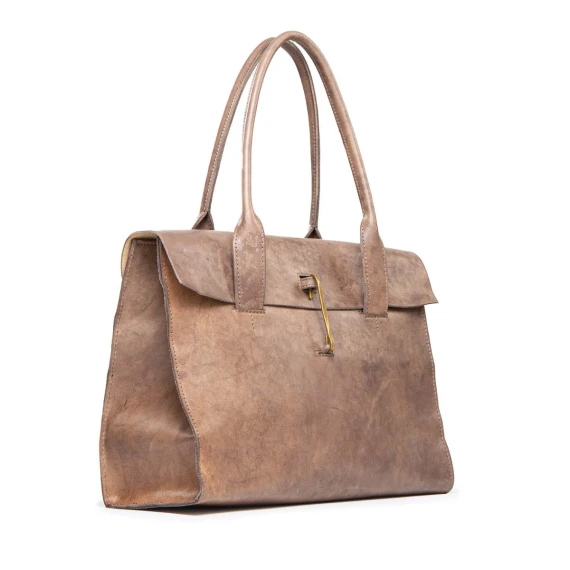 cartella DOCTOR in pelle brown