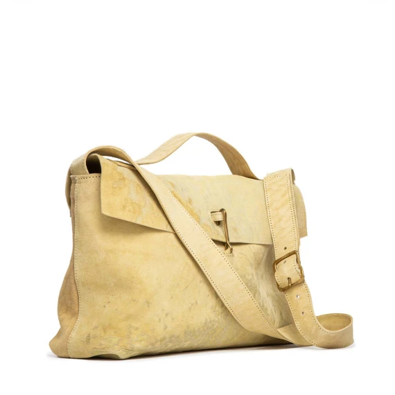 cartella DOCTOR HANDBAG in pelle beige