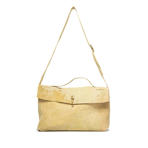 cartella DOCTOR HANDBAG in pelle beige