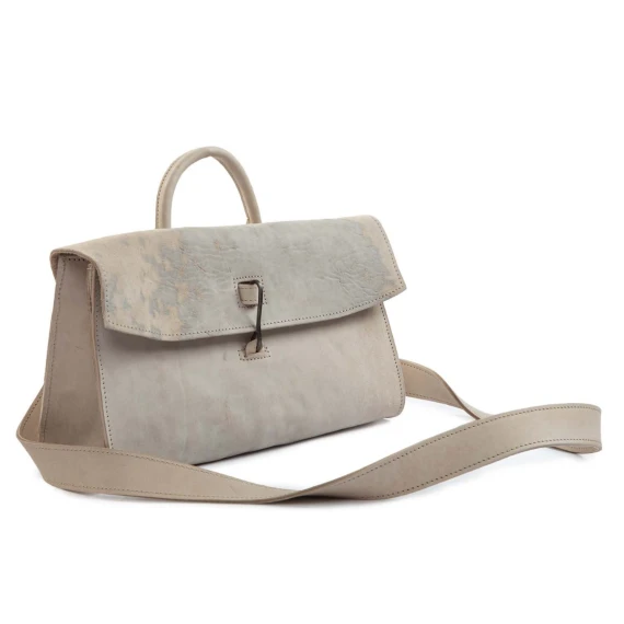 cartella DOCTOR W in pelle grigia