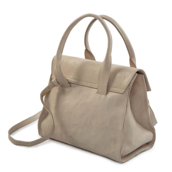 DOCTOR M briefcase in gray leather