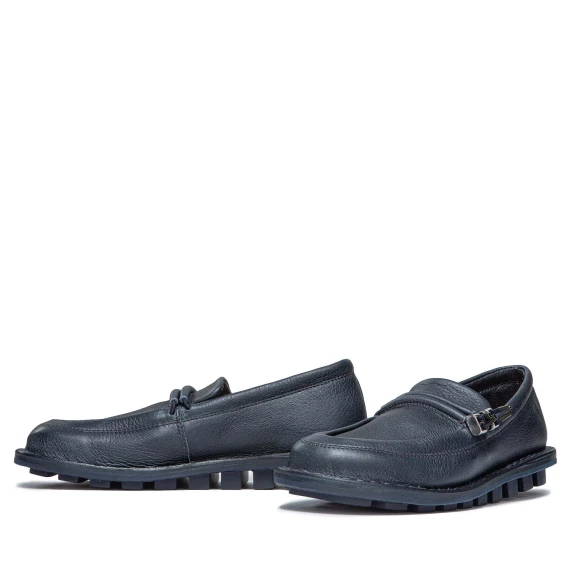 mocassini DUCT in pelle blu