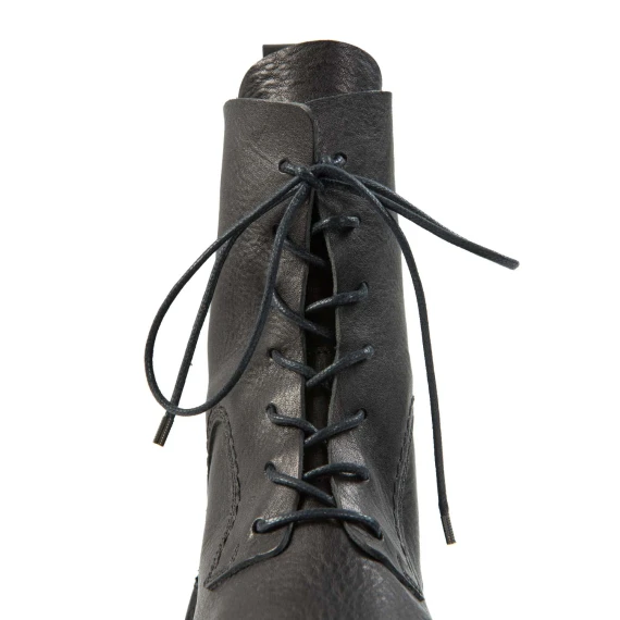 anfibi TARONE in pelle nera