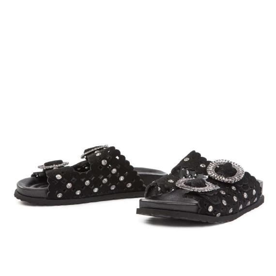 ZOE sabot two black buckles