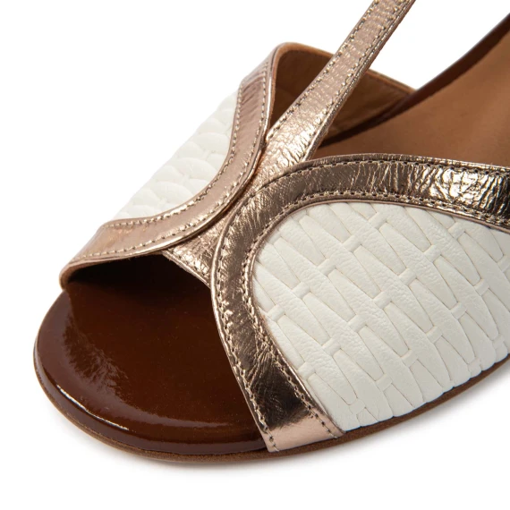 burgundy patent leather laminated sandals