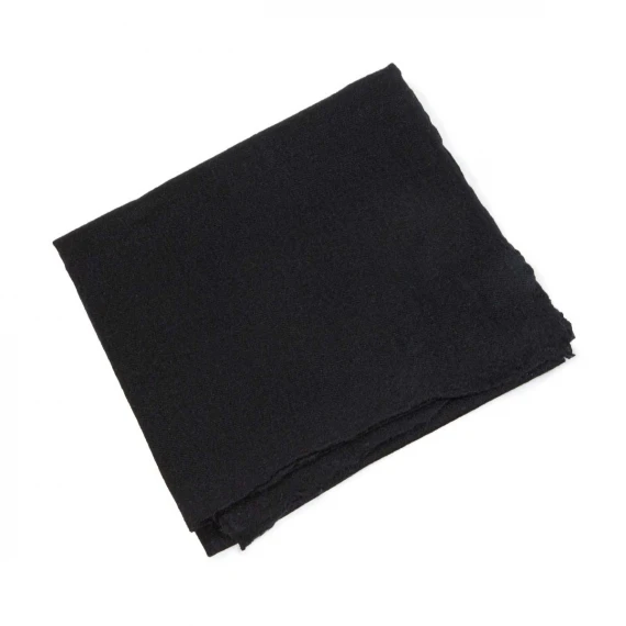 pashmina nera in lana e cashmere