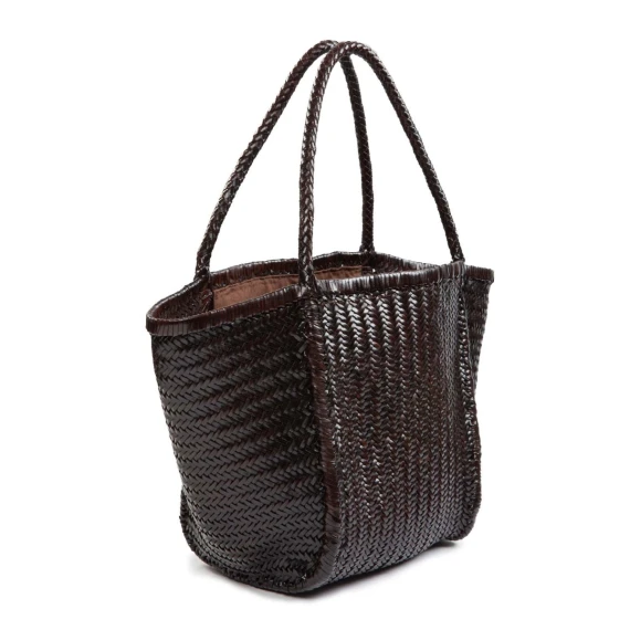 shopper RUBENS in pelle marrone