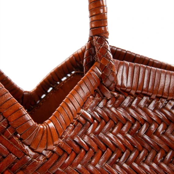 shopper CRUDELIA in pelle cognac