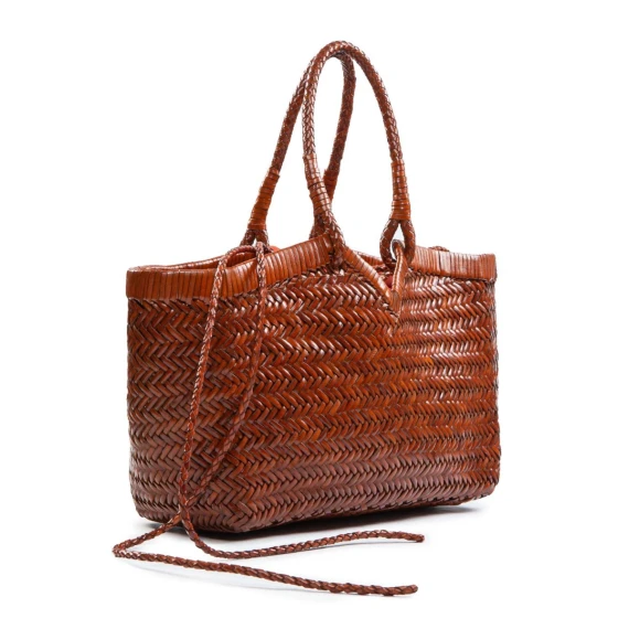 shopper CRUDELIA in pelle cognac